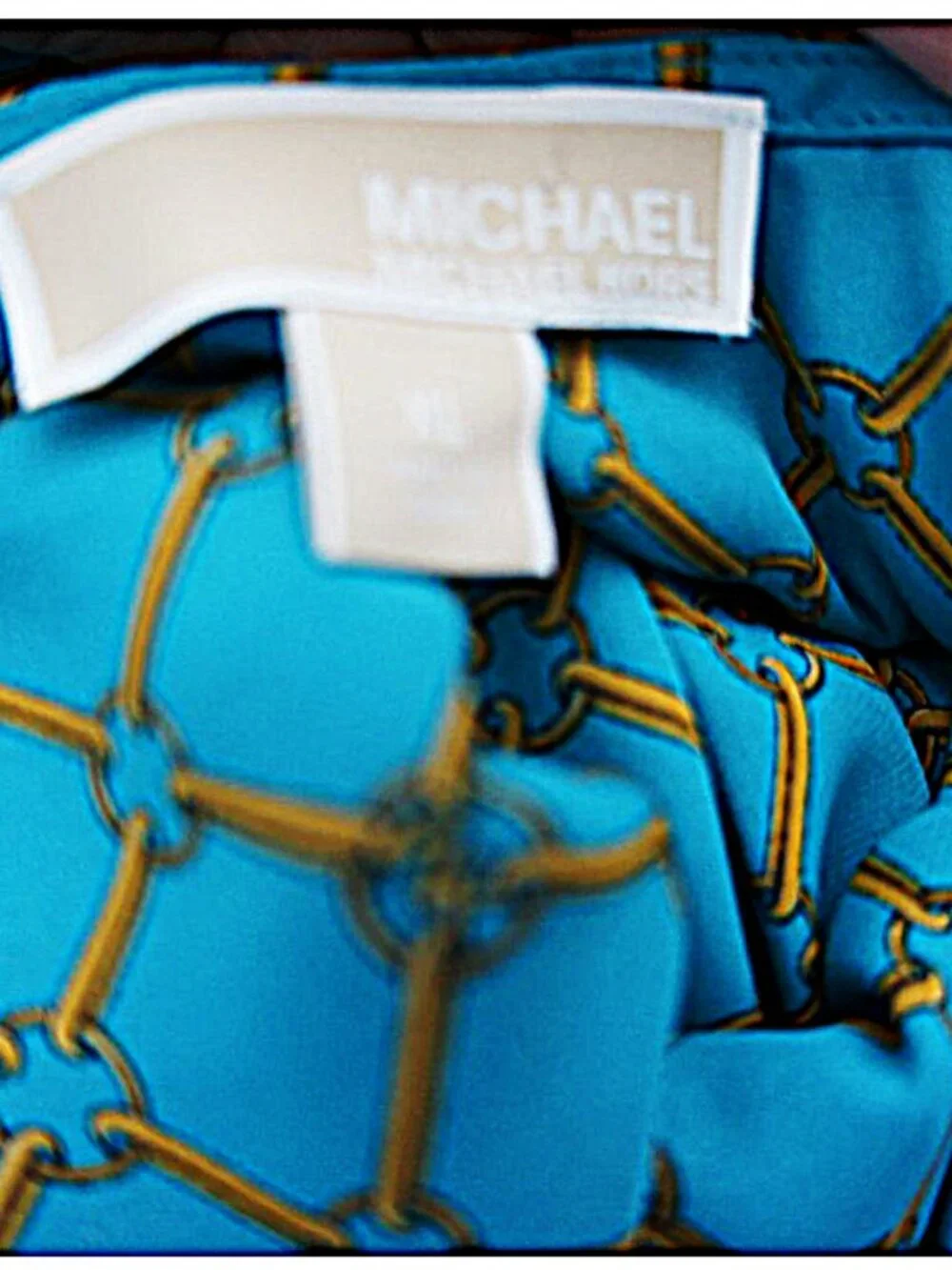 Michael Kors Logo Top Blouse size XL